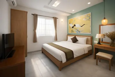 带窗高级双人房 — Vilion Boutique Hotel Ben Thanh